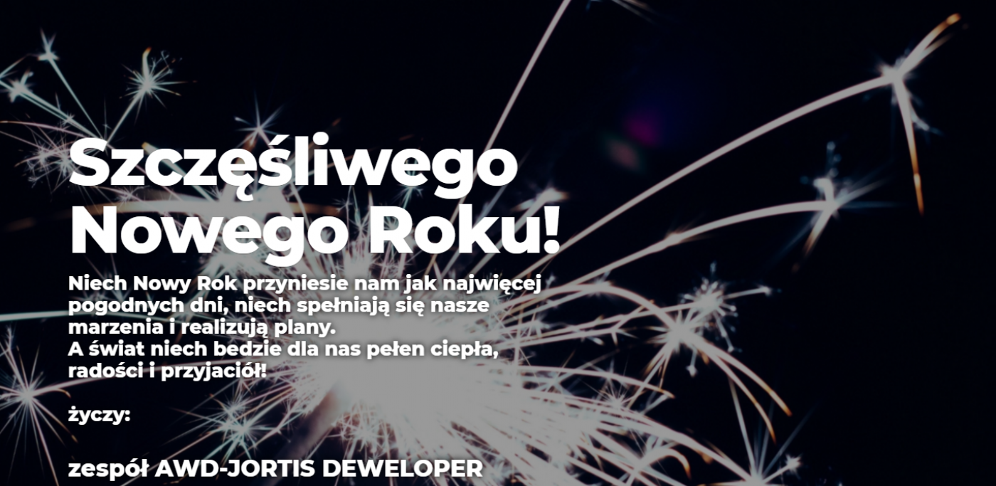 Szczęśliwego Nowego Roku!