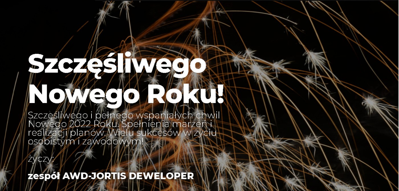 Szczęśliwego Nowego Roku !