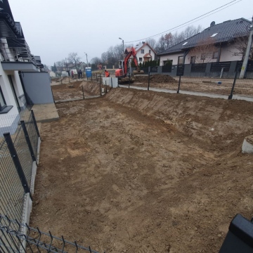Finalne ukształtowanie terenu na Osiedlu Jesionowym.