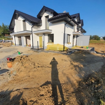 Osiedle Jesionowe - widok z drogi.