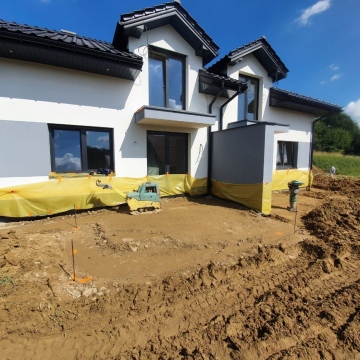Osiedle Jesionowe - widok z drogi.
