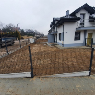 Finalne ukształtowanie terenu na Osiedlu Jesionowym.