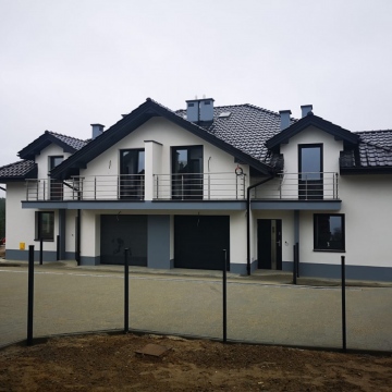 Osiedle Jesionowe - widok z drogi.