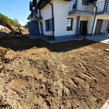 Osiedle Jesionowe - widok z drogi.
