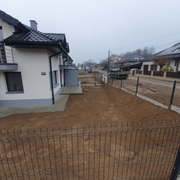 Finalne ukształtowanie terenu na Osiedlu Jesionowym.