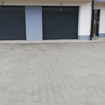 Osiedle Jesionowe - widok z drogi.