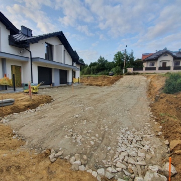 Osiedle Jesionowe - widok z drogi.