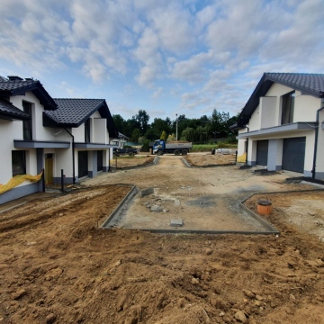 Osiedle Jesionowe - widok z drogi.