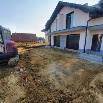 Osiedle Jesionowe - widok z drogi.