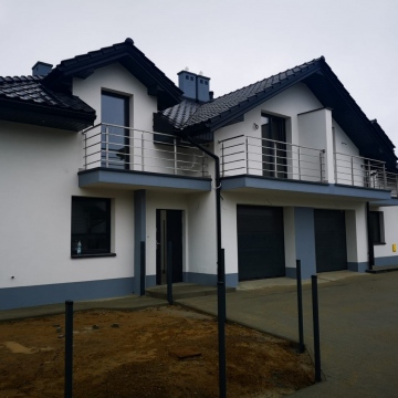 Osiedle Jesionowe - widok z drogi.