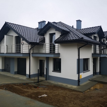 Osiedle Jesionowe - widok z drogi.