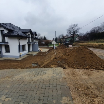 Finalne ukształtowanie terenu na Osiedlu Jesionowym.