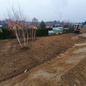 Finalne ukształtowanie terenu na Osiedlu Jesionowym.