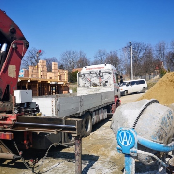 Plac budowy na Jesionowej