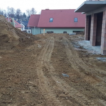 Plac budowy na Jesionowej