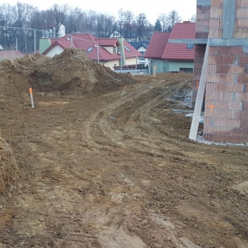 Plac budowy na Jesionowej