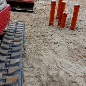 Hydraulika podposadzkowa - rozpoczęcie prac 