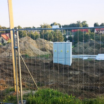Przyłącz energi elektrycznej na Jesionowej.