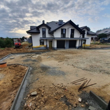Osiedle Jesionowe - widok z drogi.