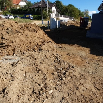 Osiedle Jesionowe - widok z drogi.