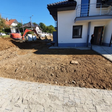Osiedle Jesionowe - widok z drogi.