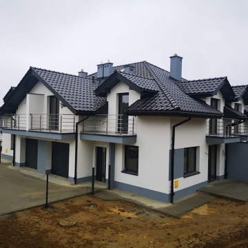 Osiedle Jesionowe - widok z drogi.