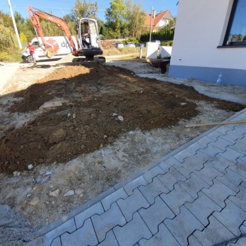 Osiedle Jesionowe - widok z drogi.