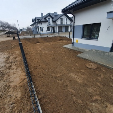 Finalne ukształtowanie terenu na Osiedlu Jesionowym.