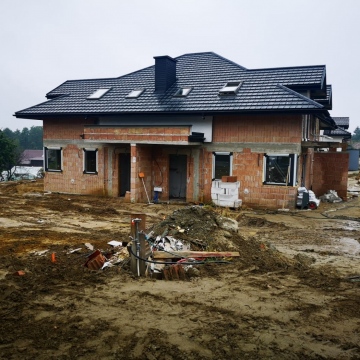 Osiedle Jesionowe - widok z drogi.