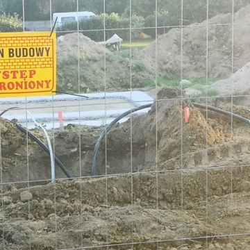 Przyłącz energi elektrycznej na Jesionowej.