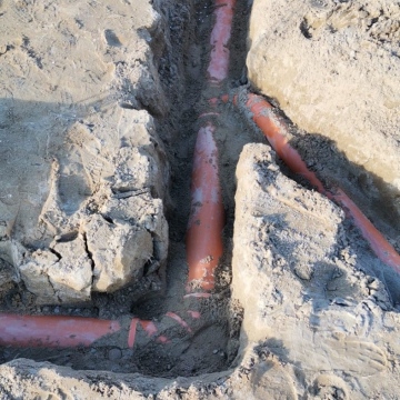 Osiedle Wiśniowe 2 fundamenty hydraulika