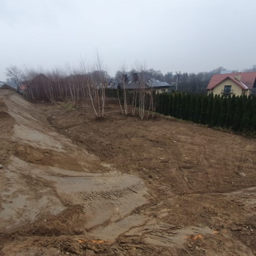 Finalne ukształtowanie terenu na Osiedlu Jesionowym.