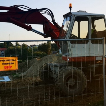 Przyłącz energi elektrycznej na Jesionowej.